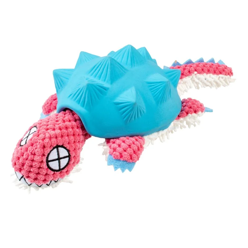 Duvo+ Plush & Latex Armadillo blue/pink