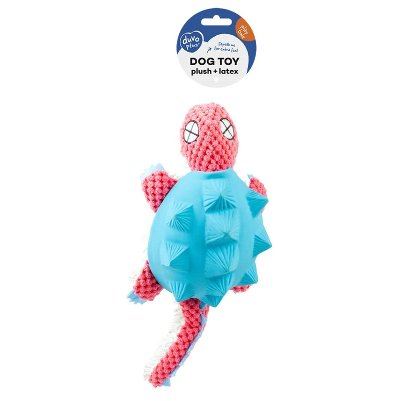 Duvo+ Plush & Latex Armadillo blue/pink
