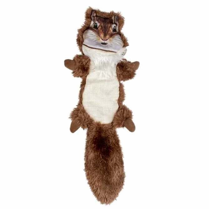 Duvo+ Forest Friends Sonny Flat Squirrel Dog Toy 44cm