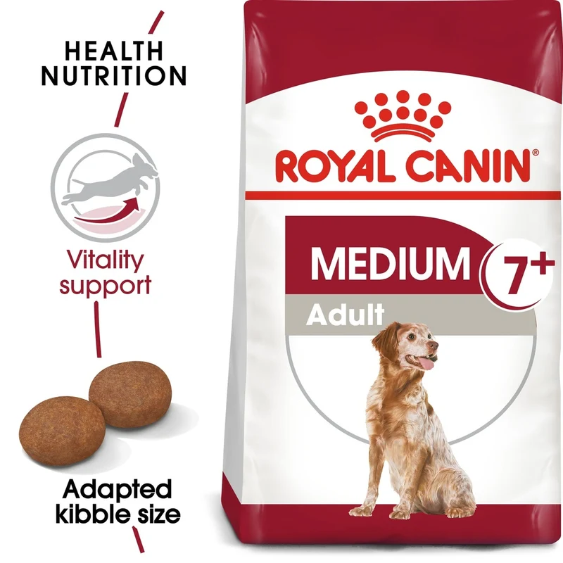 Royal Canin SHN Size Health Nutrition Medium Adult 7+ Dog Food 4kg