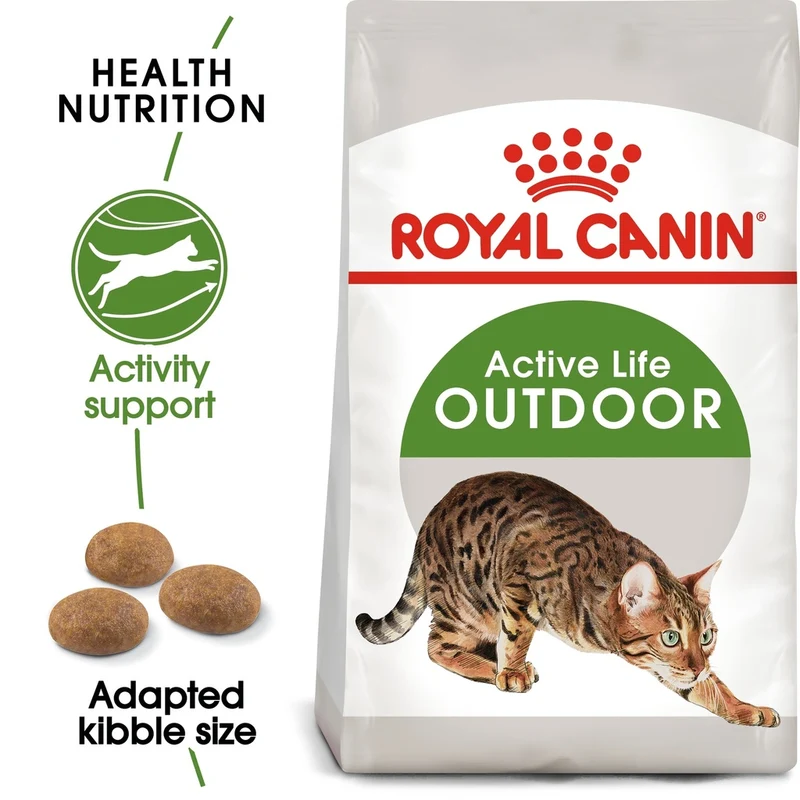 Royal Canin FHN Feline Breed Nutrition Outdoor Cat Food 2kg