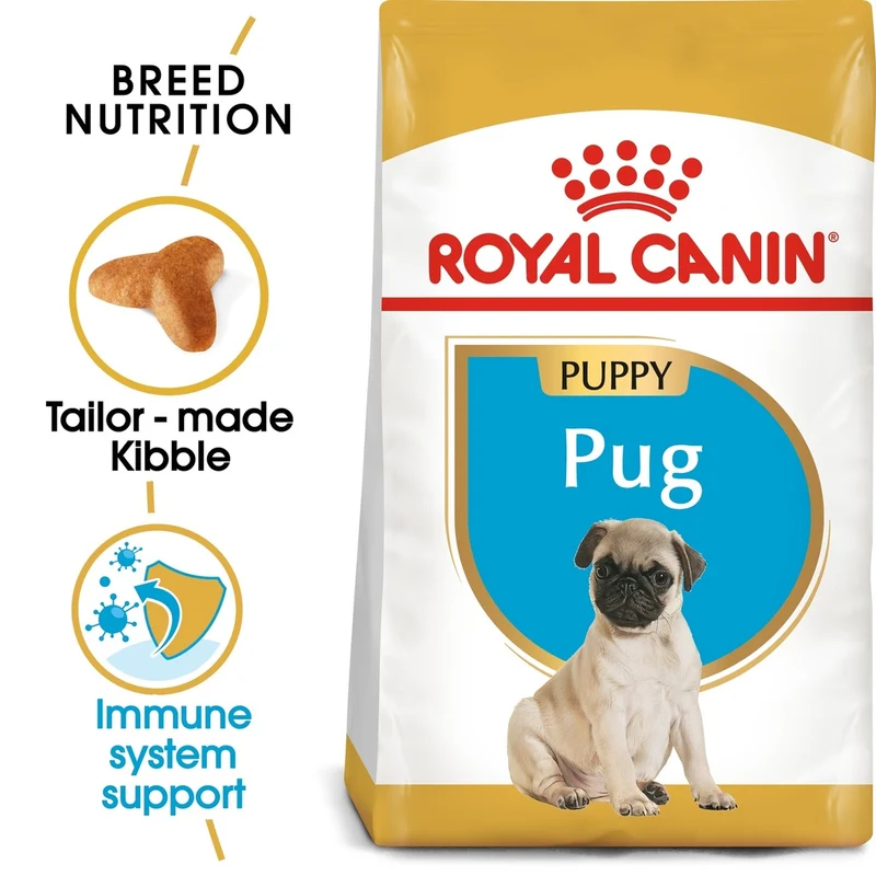 Royal Canin BHN Breed Health Nutrition Pug Puppy Dog Food 1.5 kg
