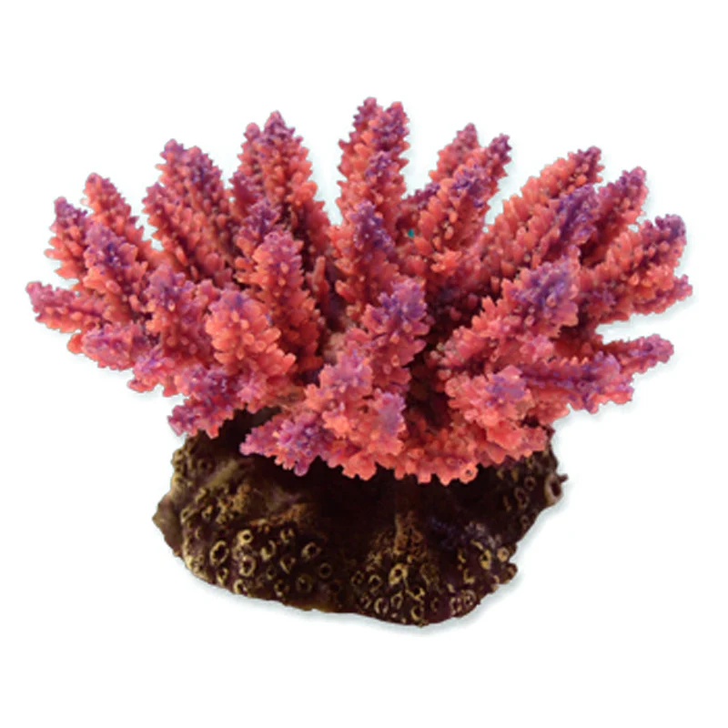 Nature's Image Ni-04B Acropora Polystoma Pink 5.5x4x3.5 Inch. Replica Coral
