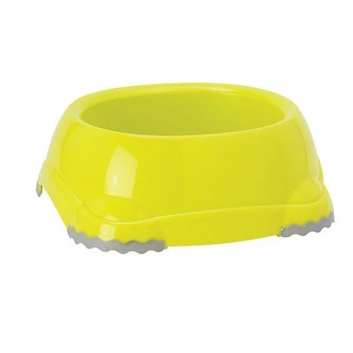 Moderna Smarty Plastic Food And Water Pet Bowl 735ml, Fun Green