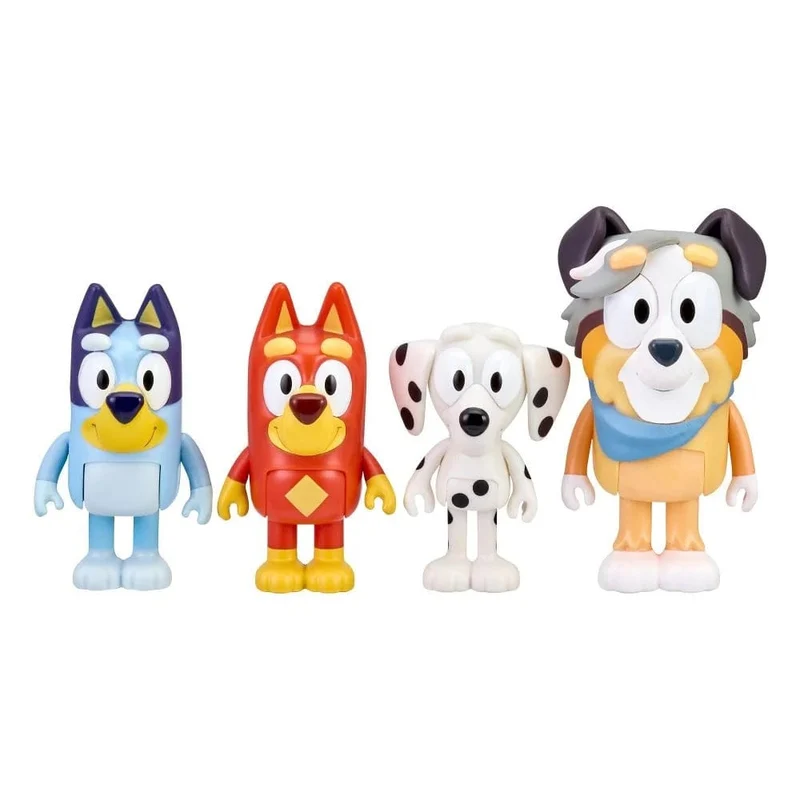 Bluey & Friends School Figure Set 4pack
