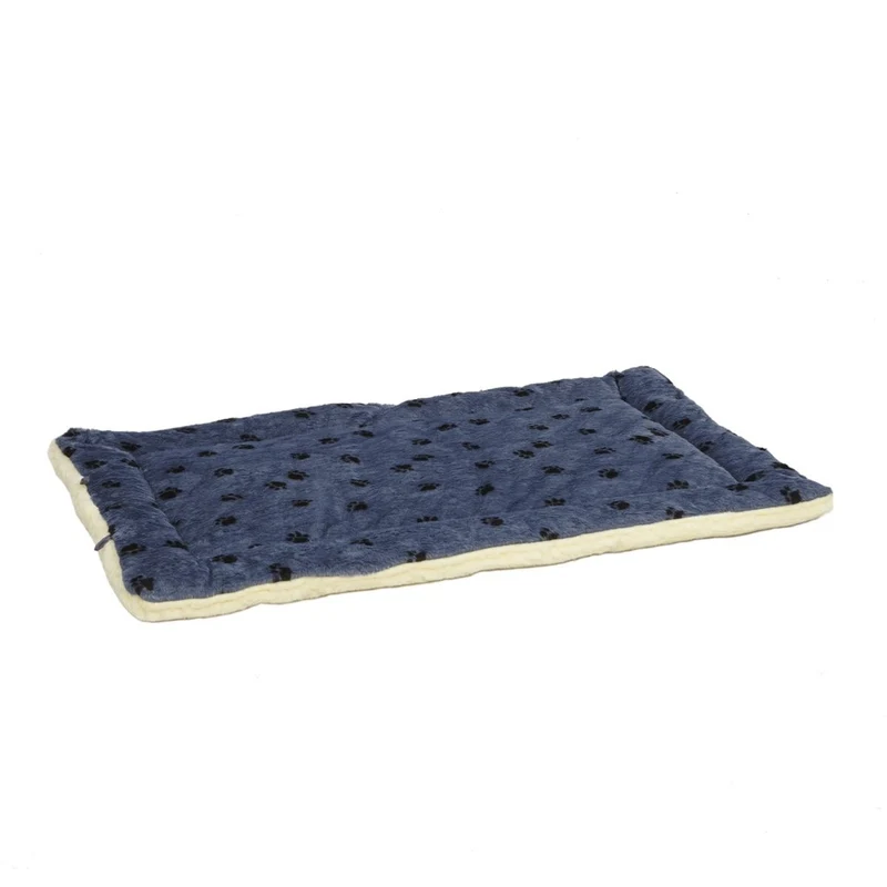 MidWest QuietTime Reversible Paw Print Fleece Pet Bed 54inch