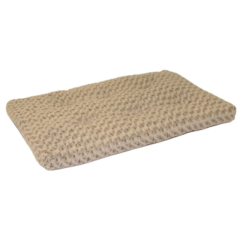 Midwest Ombre Mocha Swirl Fur Pet Bed, Brown, 42 Inches