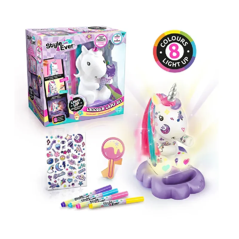 Canal Toys Style 4 Ever Unicorn DIY Light-Up