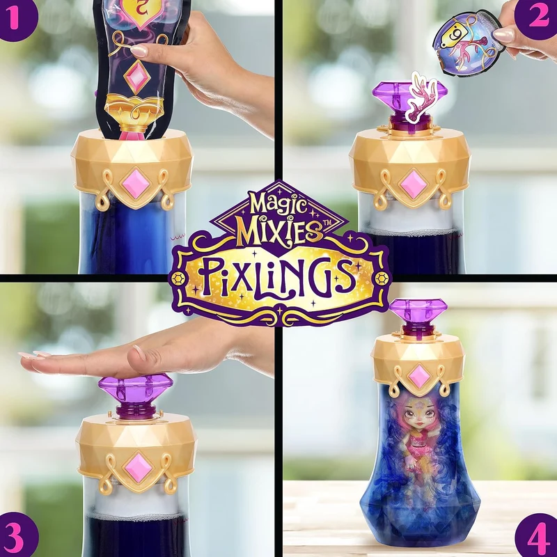 Magic Mixies Pixlings Deerlee The Deer Pink