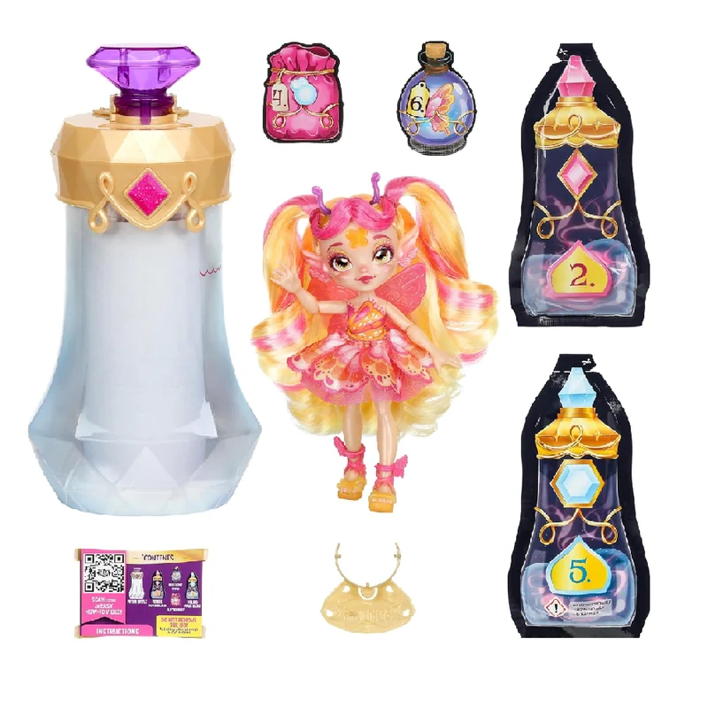 Magic Mixies Pixlings Flitta the Butterfly Orange