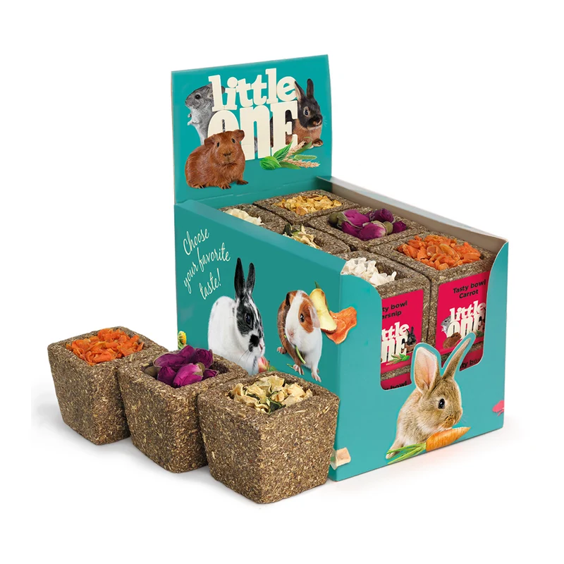 Little One Bowl from meadow grasses with filling assorted display box of 12x65gm