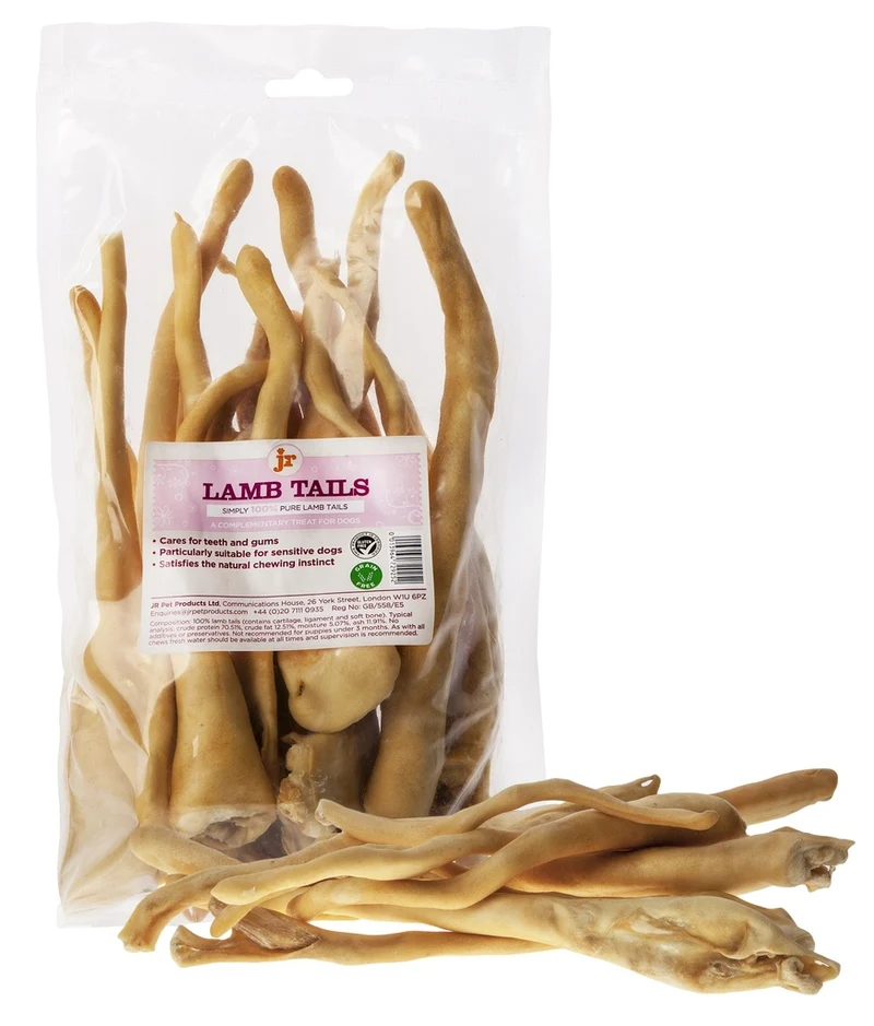 Jr Pet Products Lamb Tails Packed 250gm