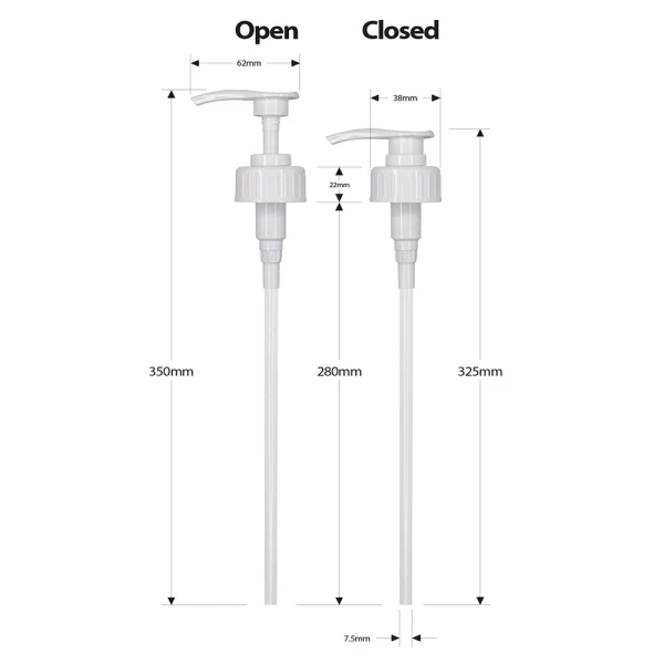 Bugalugs Dispensing Pump Bottles 5L