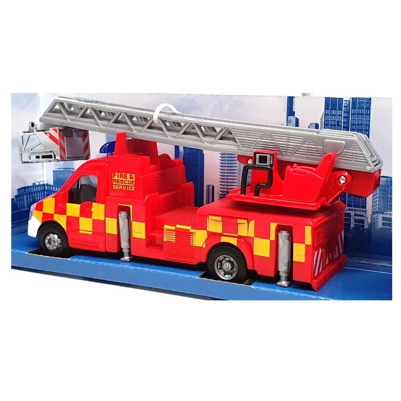 Burago - Municipal Vehicles Fire Truck w/ Ladder (18-32267)