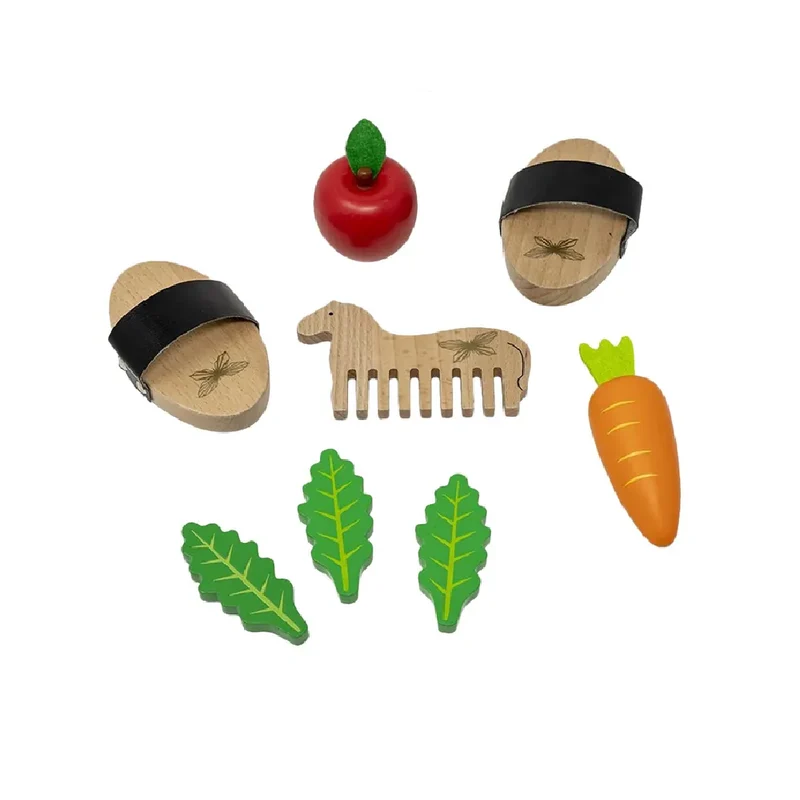 By Astrup Set of 8 Hobby Horse Care Set