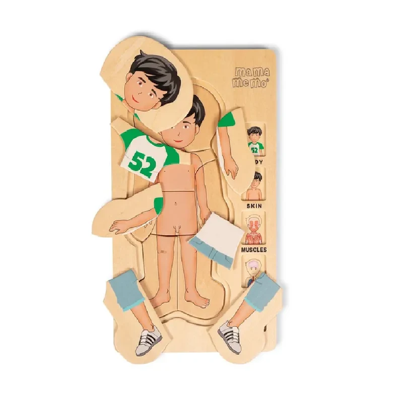 Mamamemo - My Body Puzzle - Boy