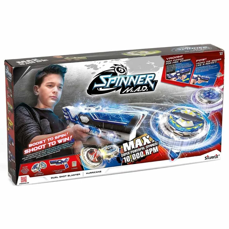 SilverLit Spinner Mad Battle Pack