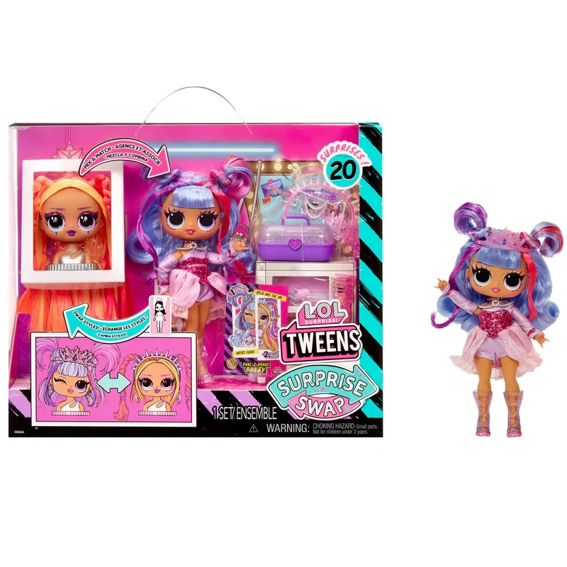 LOL Surprise Tweens Swap Fashion Pop Braids Bailey