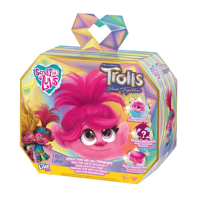 Little Live Pets Scruff-A-Luvs Trolls Single Pack Assorted