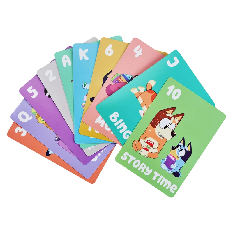 Bluey 5-In-1 Card Game Set