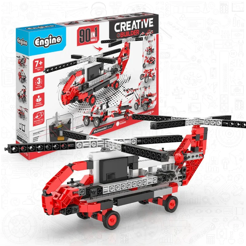 Engino Inventor 90 Models Motorized Set - Multi Models