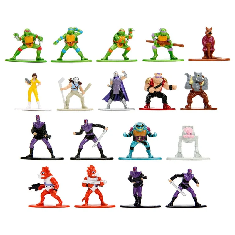 Jada - Ninja Turtles Multi Pack Nano Figures,Wave 1