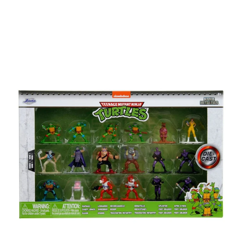 Jada - Ninja Turtles Multi Pack Nano Figures,Wave 1