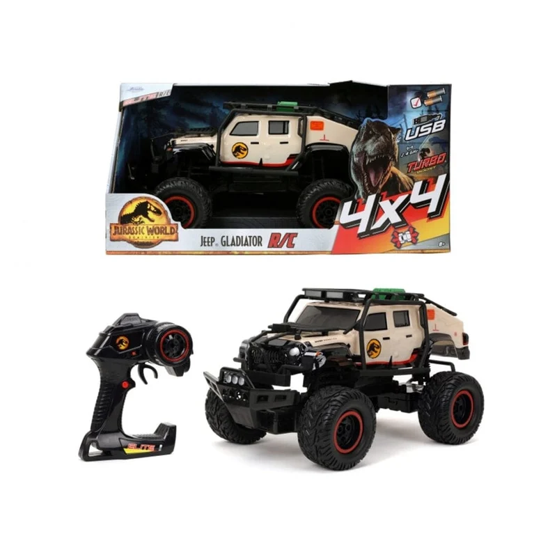 Jada - Jurassic World Rc 4X4 Jeep Gladiator1:12