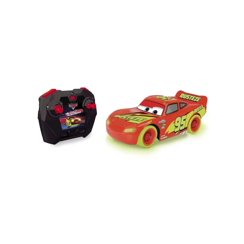 Jada - Rc Cars Glow Racers Light. Mcqueen 1:24