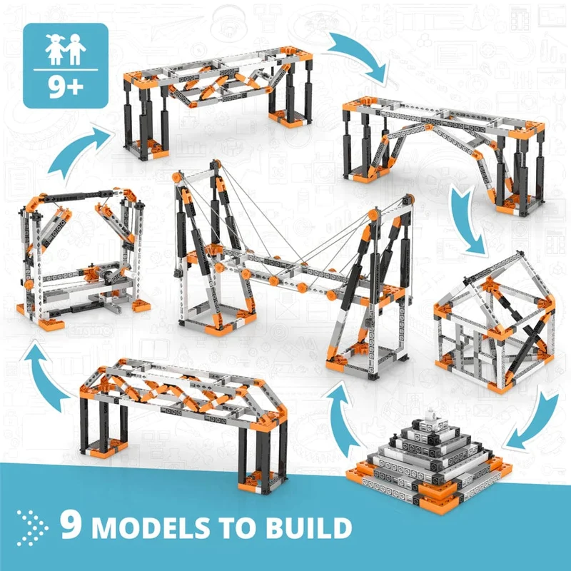 Engino Stem Structures: Buildings & Bridges