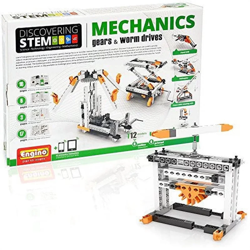 Engino Stem Mechanics: Gears & Worm Drives