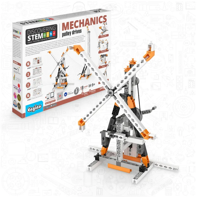Engino Stem Mechanics: Pulley Drives