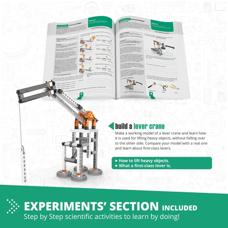 Engino Stem Mechanics: Levers, Linkages & Structures