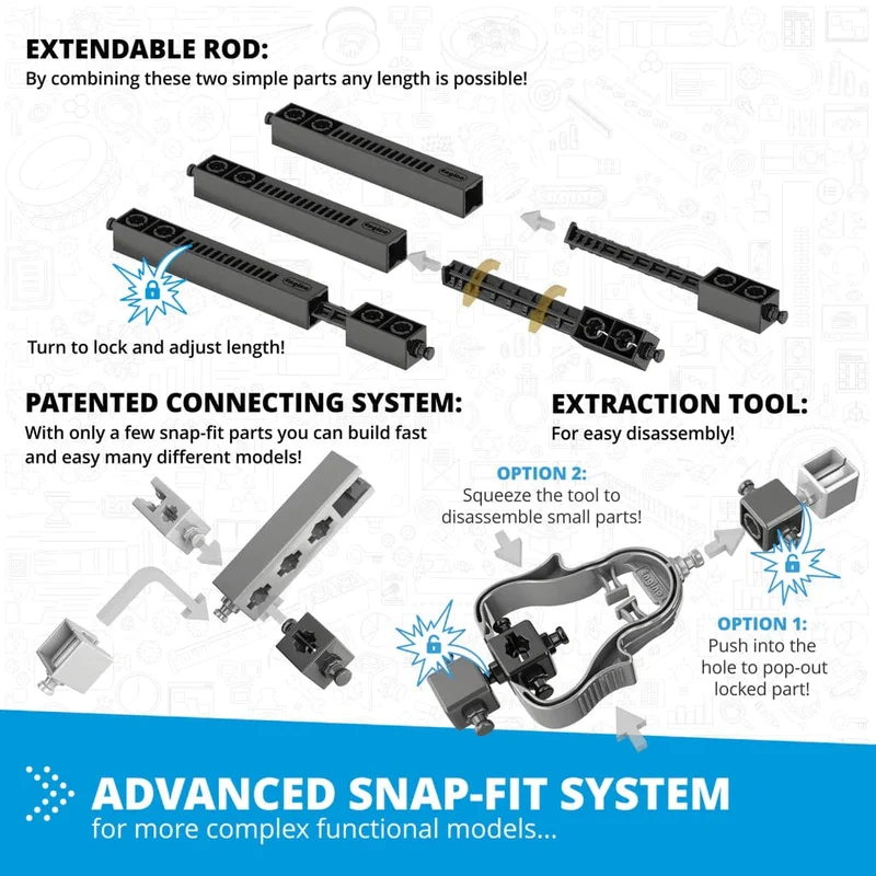 Engino Stem Mechanics: Levers, Linkages & Structures