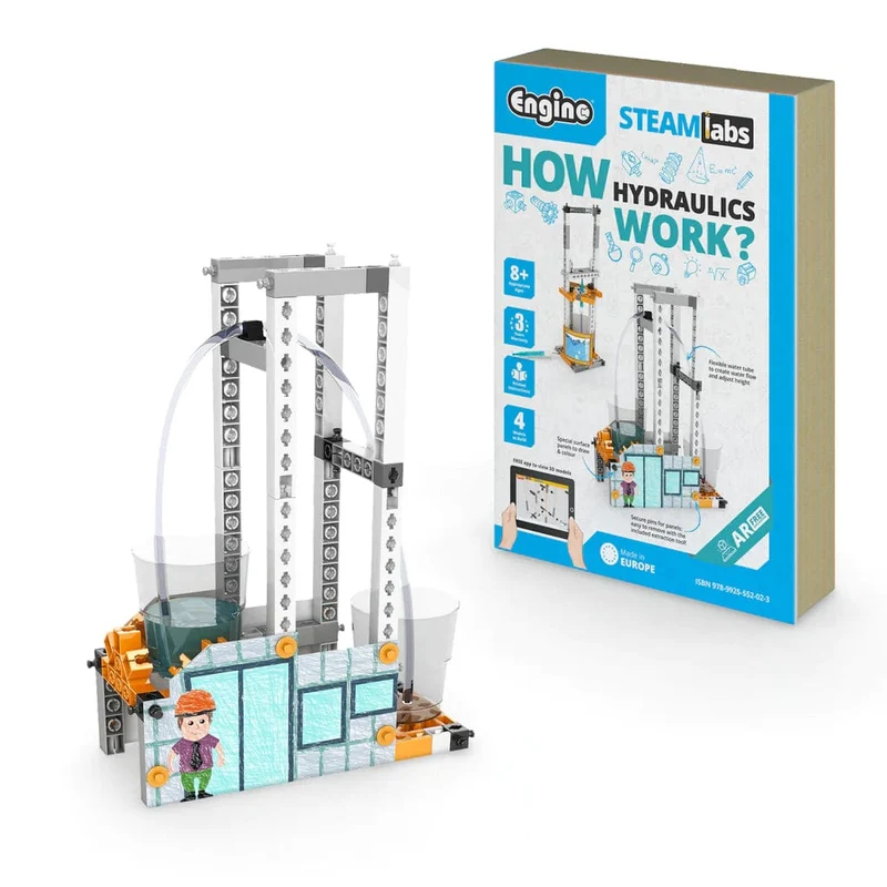 Engino Creative Builder How Hydraulics Work?