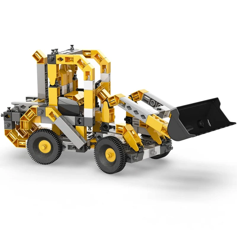 Engino Creative Builder Wheeled Loader Machinery Set