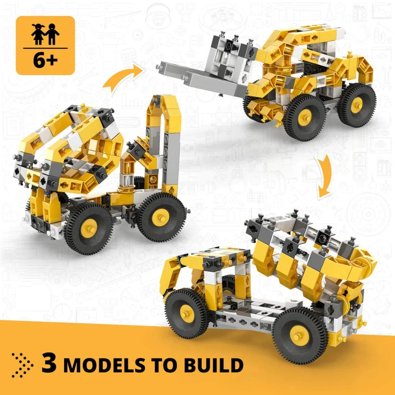Engino Creative Builder Tipper Truck Machinery Set