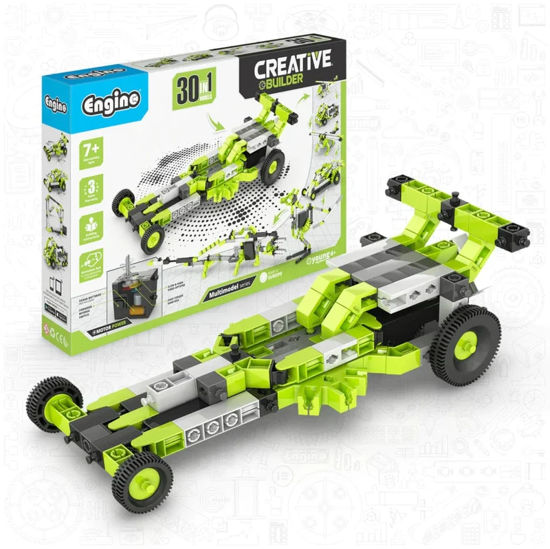 Engino Creative Builder 30 Models Motorized Set - Multi Model Set