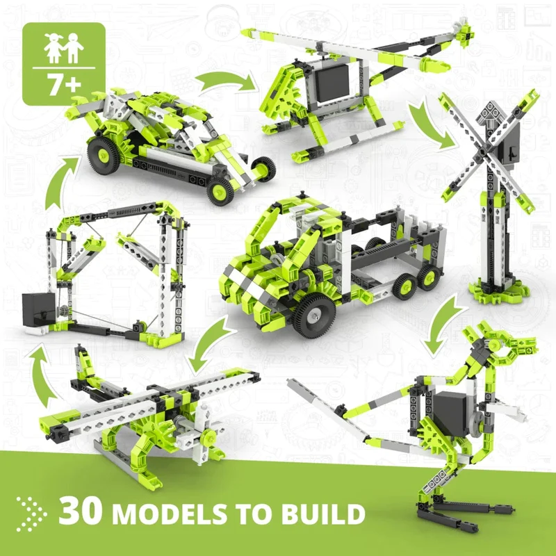 Engino Creative Builder 30 Models Motorized Set - Multi Model Set