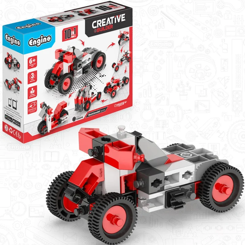 Engino Creative Builder 10 Models Multimodel Set