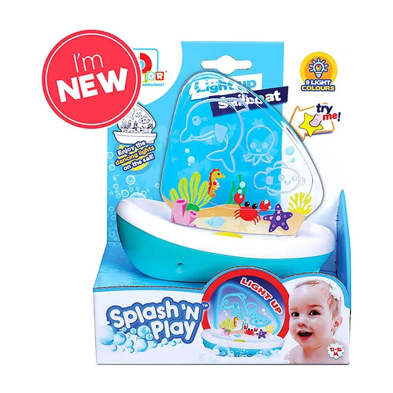 BB Junior - Splash 'N Play Light Up Sailboat