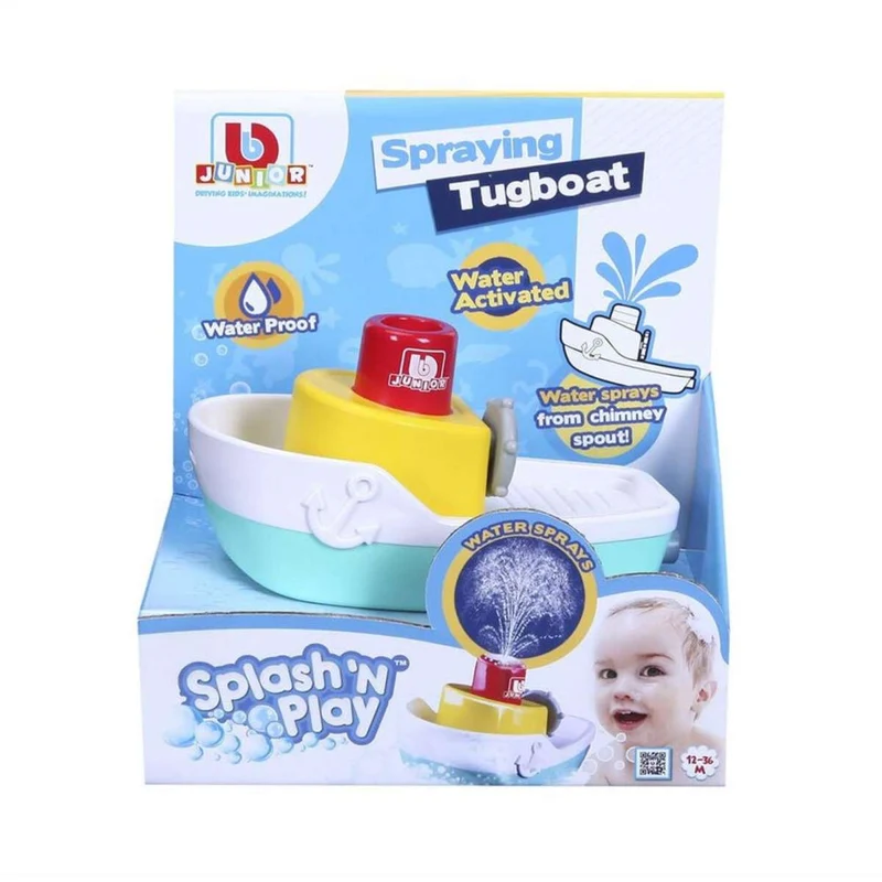 BB Junior - Splash 'N Play Spraying Tugboat