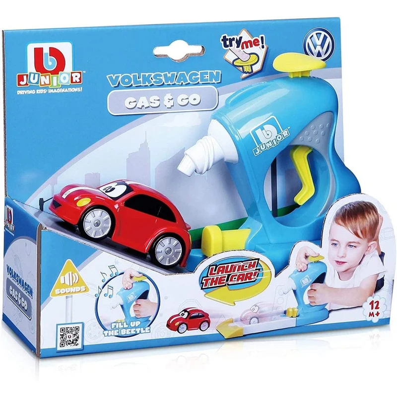 BB Junior - Volkswagen - Gas & Go - w/ 1pc New Beetle