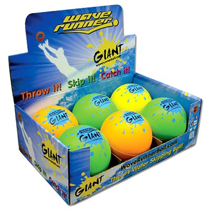 Waverunner Giant Ball 12cm in assorted colors