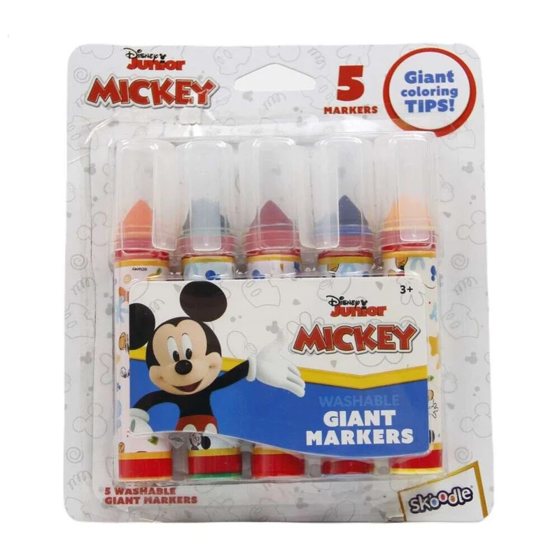 Hatim Skoodles Disney Micky Washable Giant Tip Markers