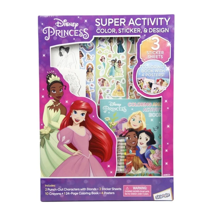 Hatim Skoodles Disney Princess Super Activity Set
