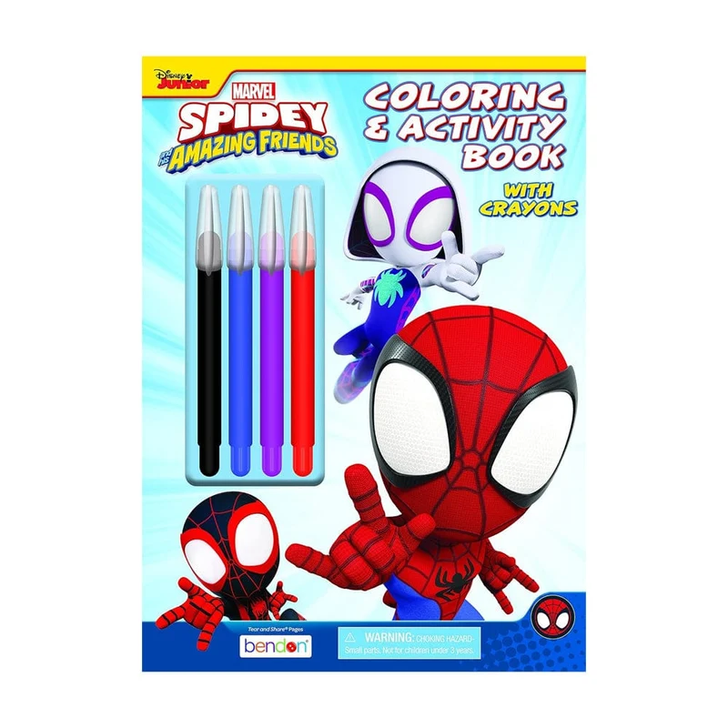 Hatim Skoodles Disney Spidey Coloring & Activity Book
