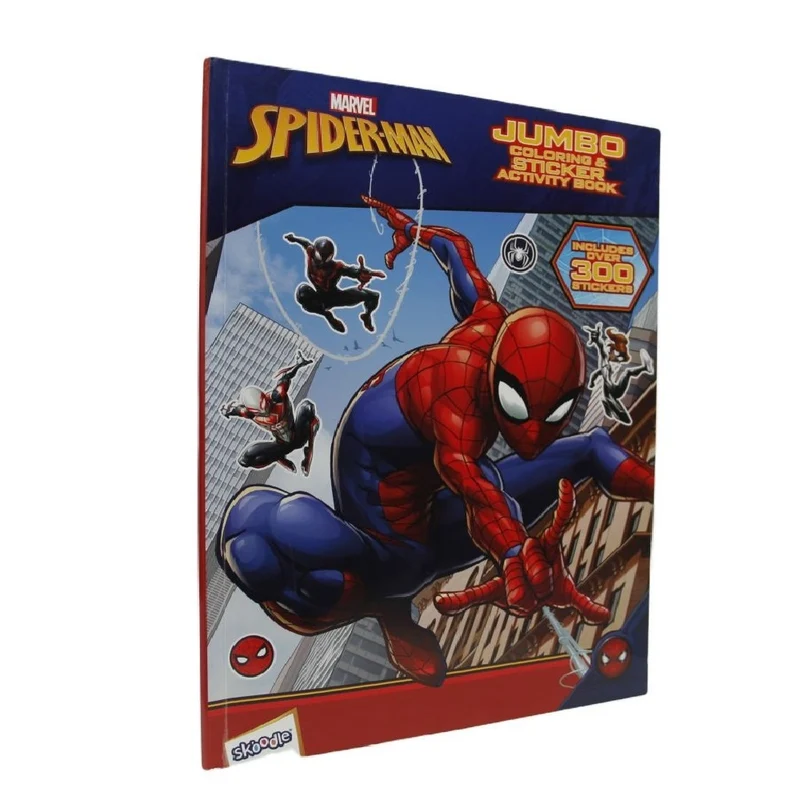 Hatim Skoodles Disney Spider-Man Jumbo Coloring & Activity Book