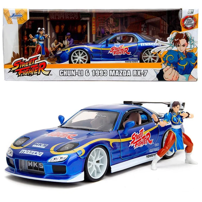 Jada - Street Fighter 1993 Mazda Rx7 1:24