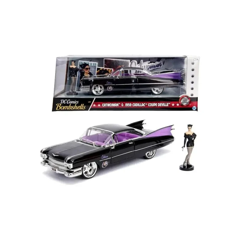 Jada - Dc Comics Bombshells 1959 Cadillac 1:24